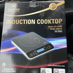 Duxtop Portable Induction Cooktoop (BT-200DZ), Silver (9600LZ)